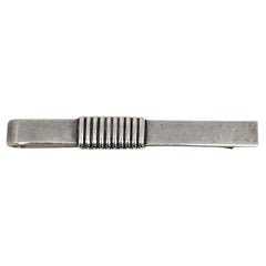 Georg Jensen Denmark 52A Sterling Silver Tie Bar Clip #24547
