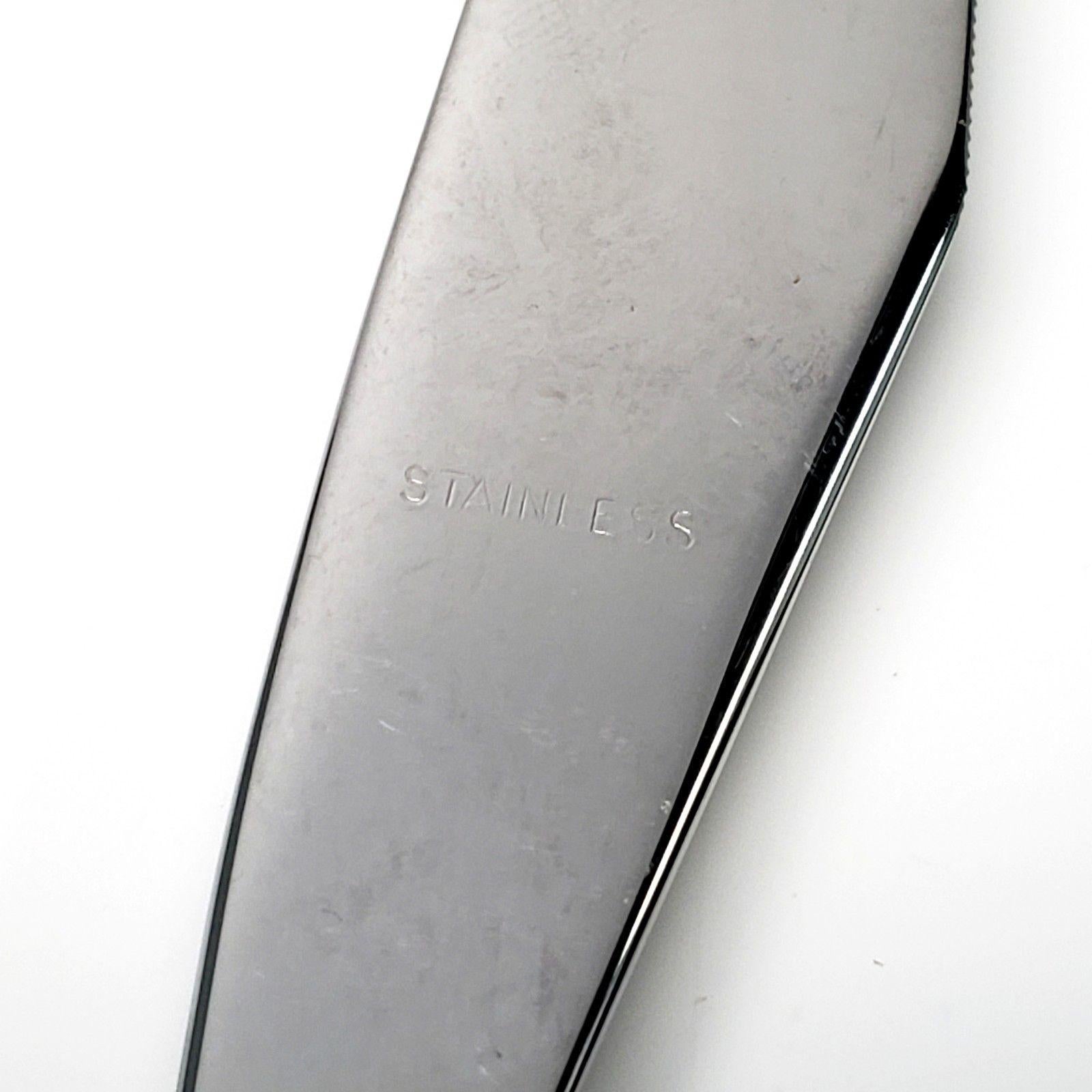 Georg Jensen Denmark Acanthus Sterling Silver Bar Knife 2