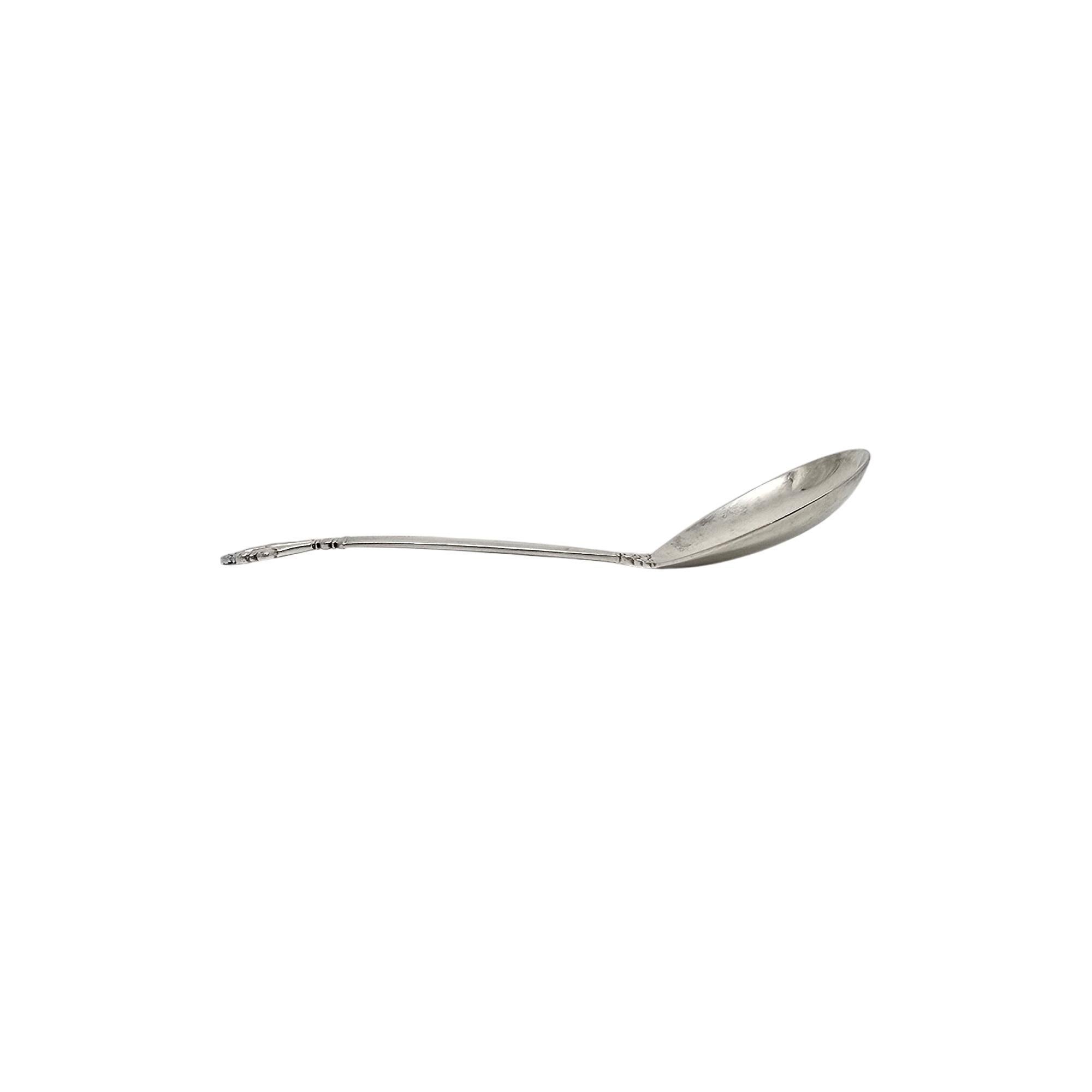 Cucchiaio da zucchero in argento sterling Georg Jensen Denmark Acanthus 5 7/8