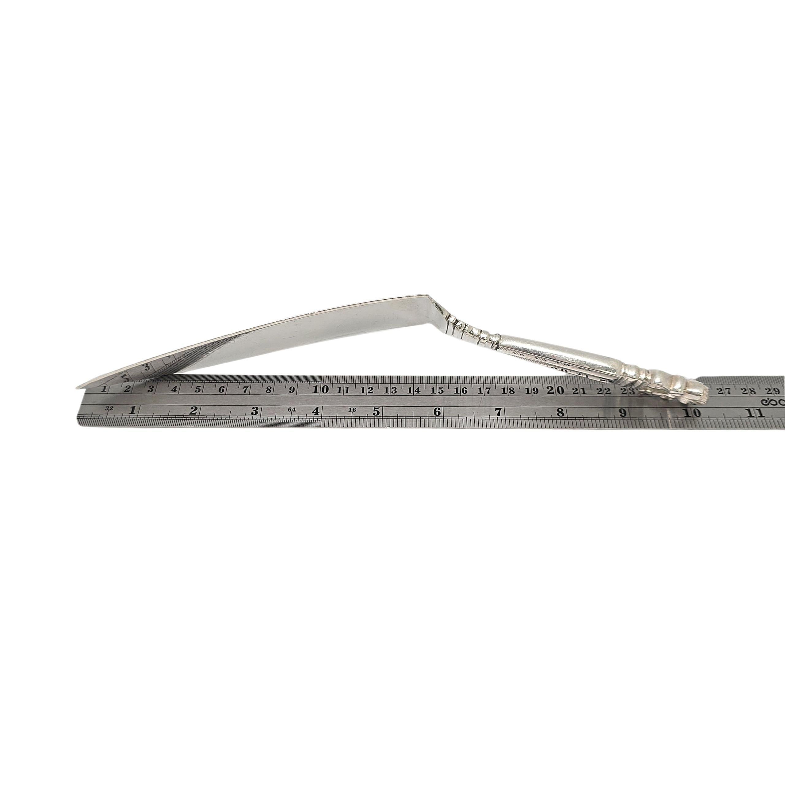 Georg Jensen Dänemark Eichel alle Sterling Silber Pie Server #22987 im Angebot 4