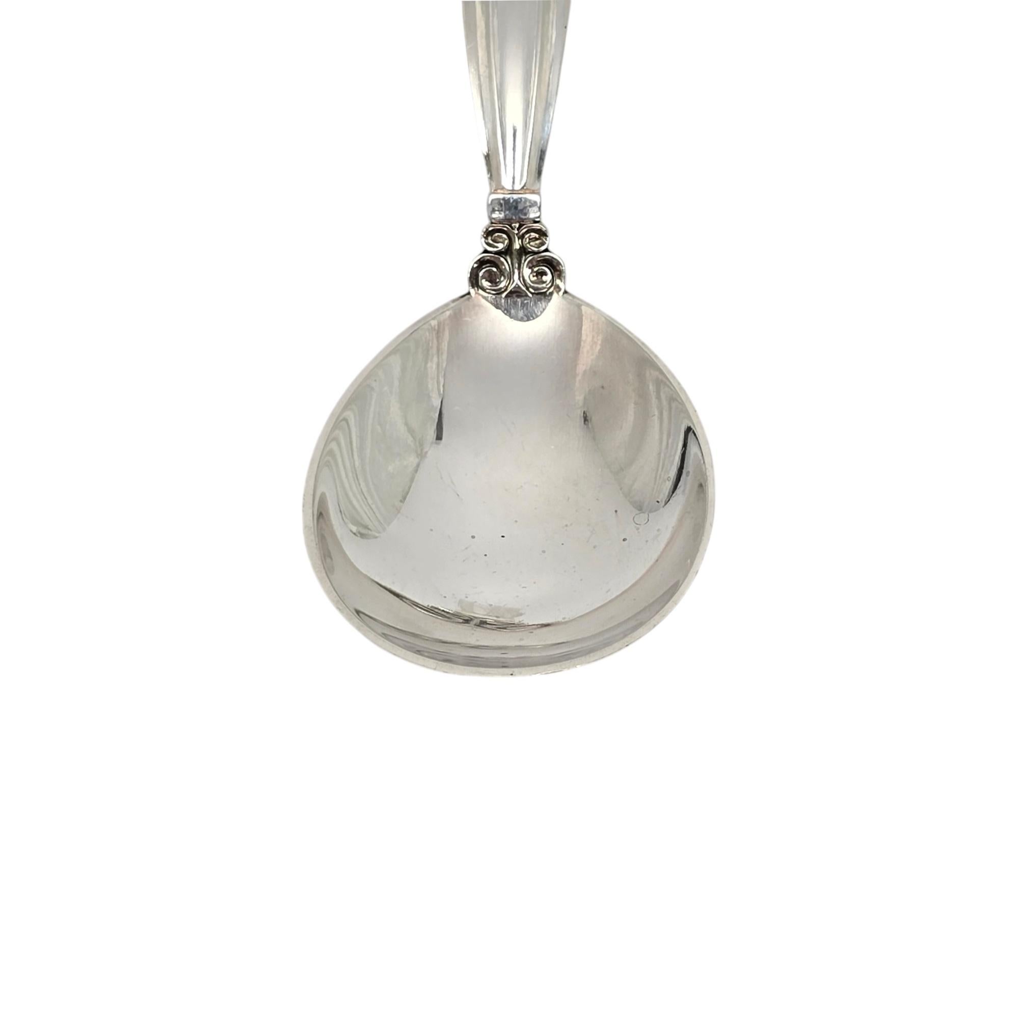 Cucchiaio per bambini con manico curvo Georg Jensen Danimarca #21187 in vendita 1
