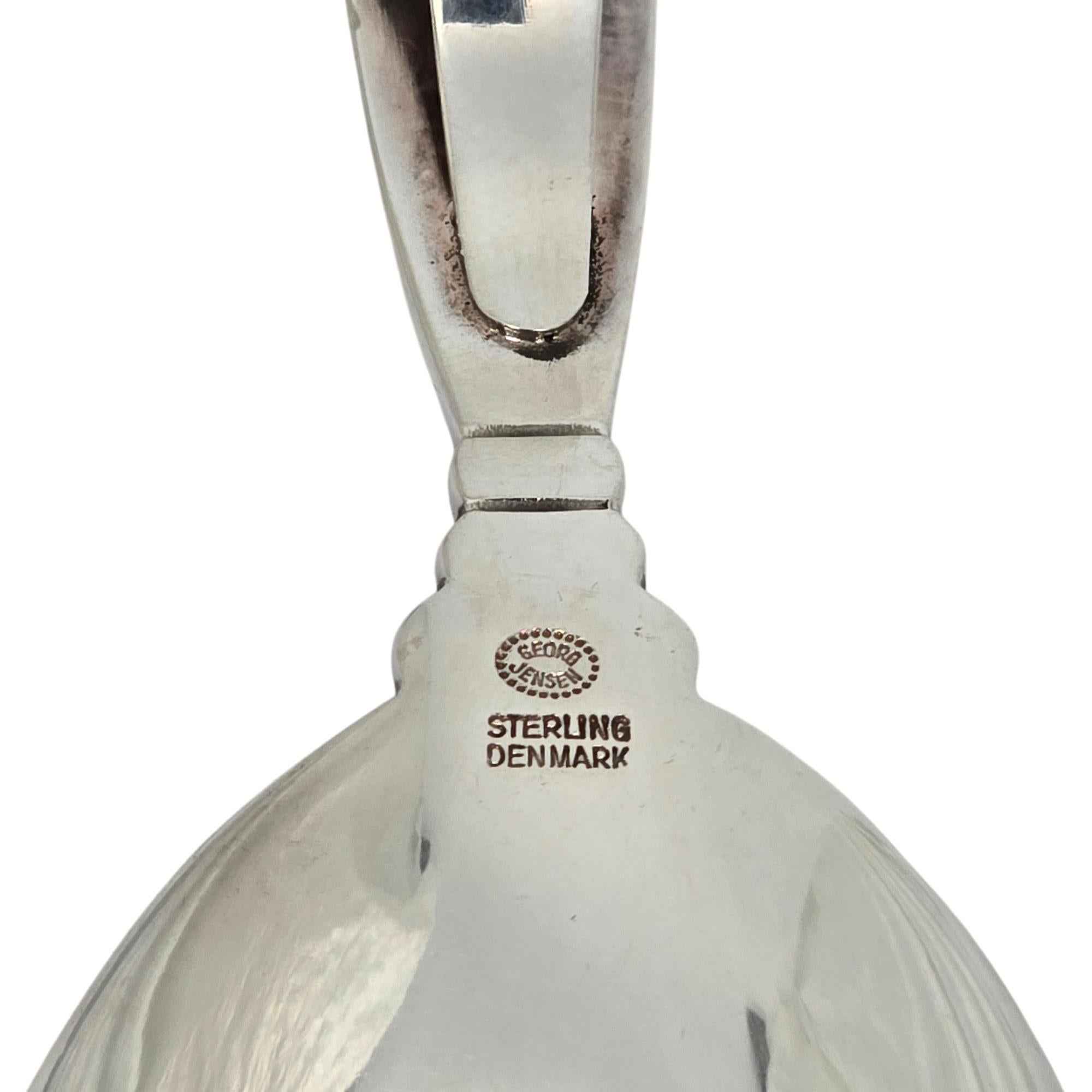 Cucchiaio per bambini con manico curvo Georg Jensen Danimarca #21187 in vendita 4