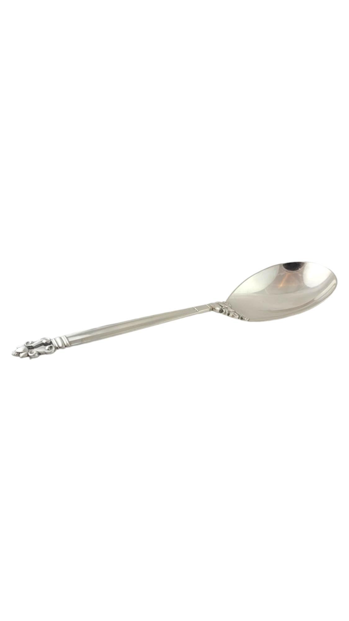 Georg Jensen Danimarca Cucchiaio da portata a ghianda 9