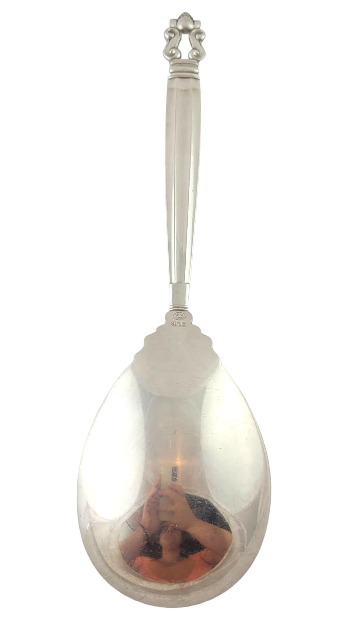 Georg Jensen Danimarca Cucchiaio da portata a ghianda 9