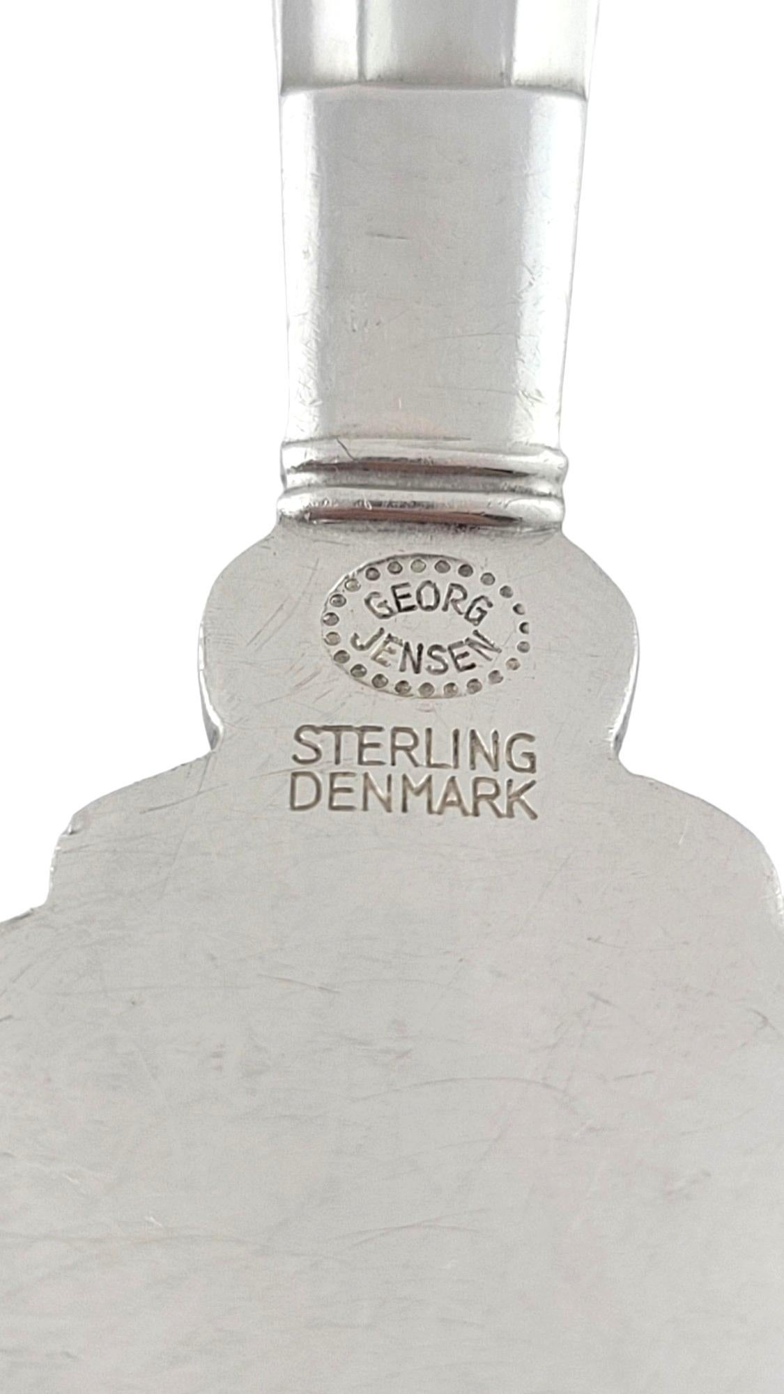 Georg Jensen Danimarca Cucchiaio da portata a ghianda 9