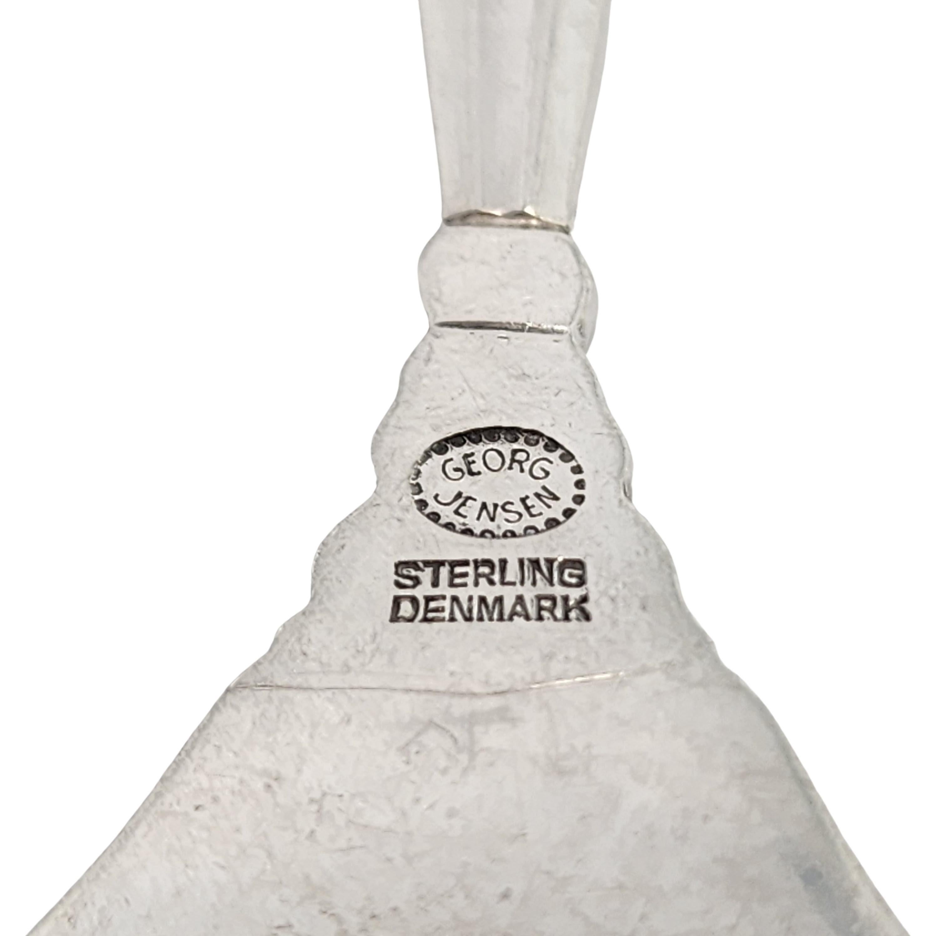 Georg Jensen Denmark Acorn Sterling Silver Sardine Serving Fork #16891 4