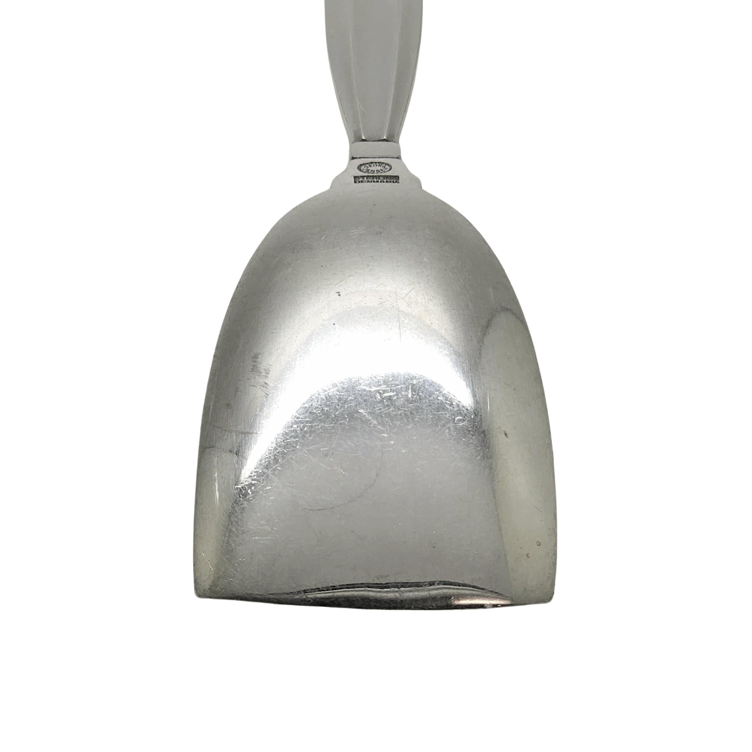Georg Jensen Denmark Acorn Sterling Silver Sugar Shovel #12677 For Sale 2