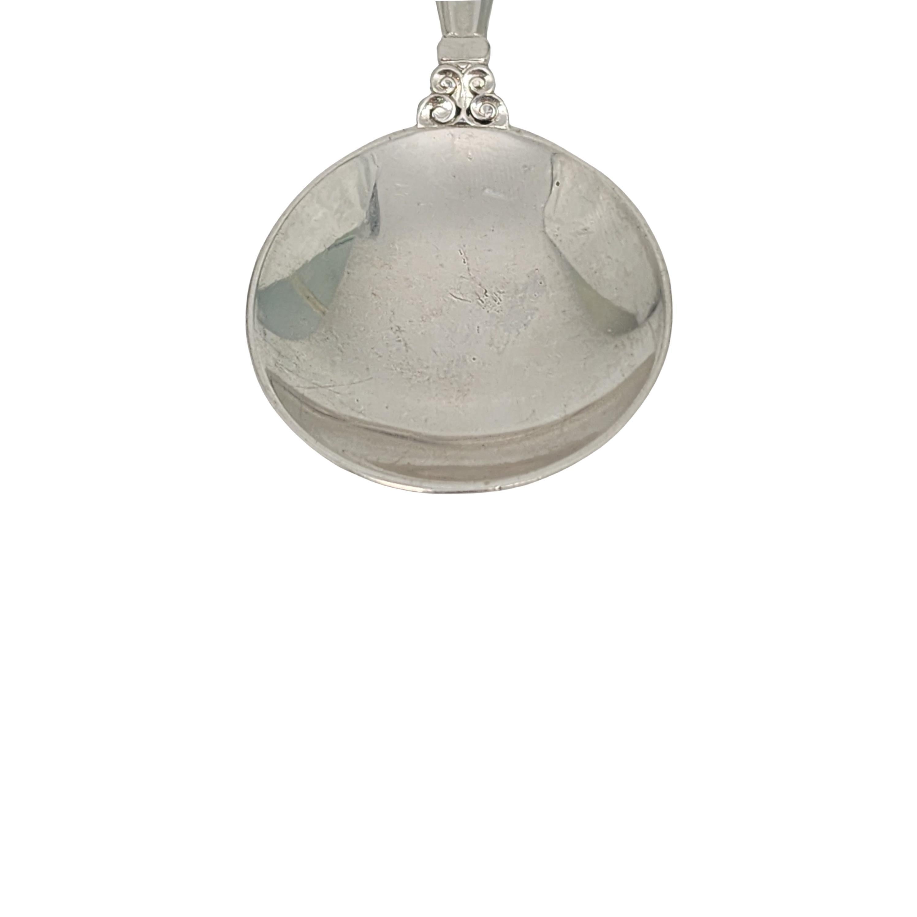 Georg Jensen Denmark Acorn Sterling Silver Tea Caddy/Sugar Spoon #16892 Unisexe en vente