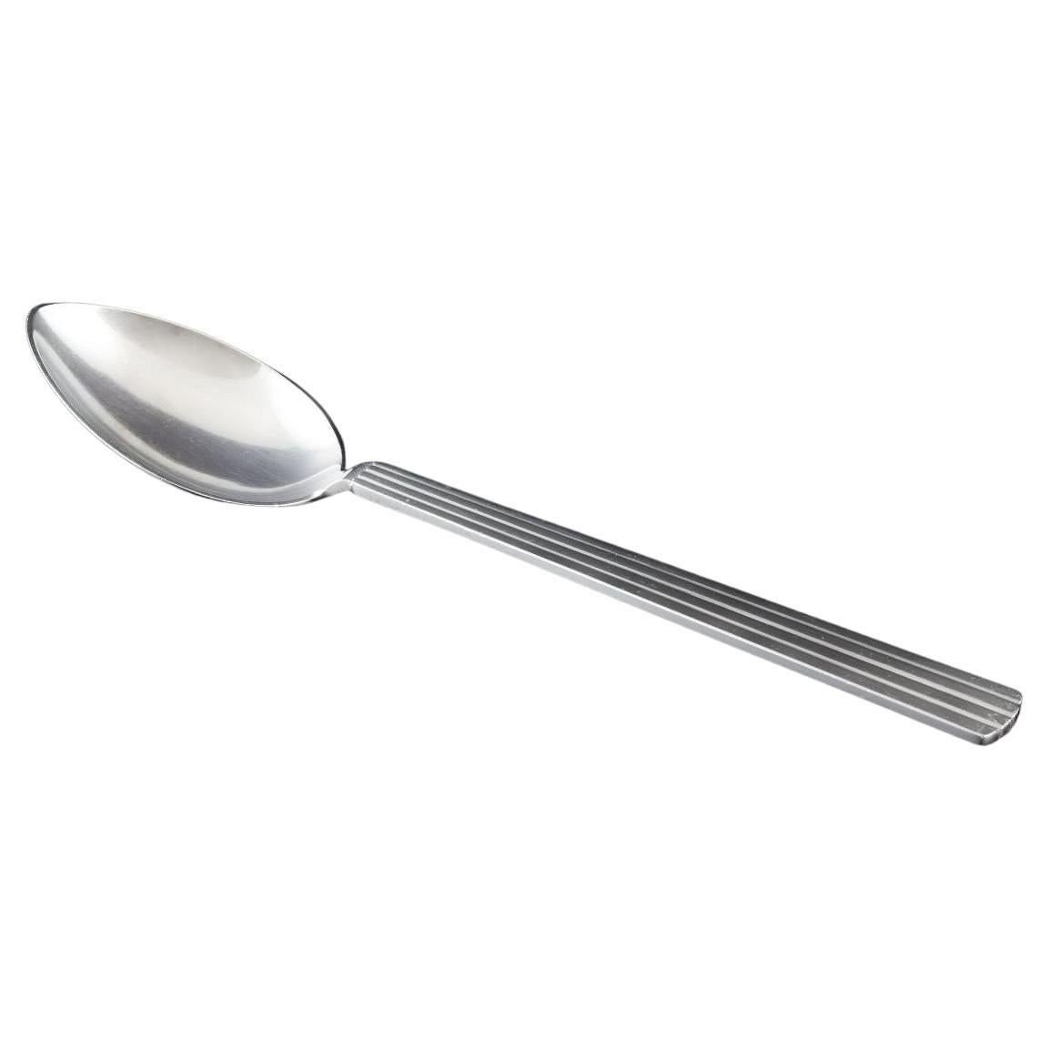 Georg Jensen, Denmark. Bernadotte. Large dinner spoon in sterling silver