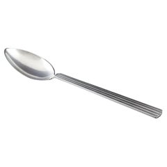 Georg Jensen, Denmark. Bernadotte. Large dinner spoon in sterling silver