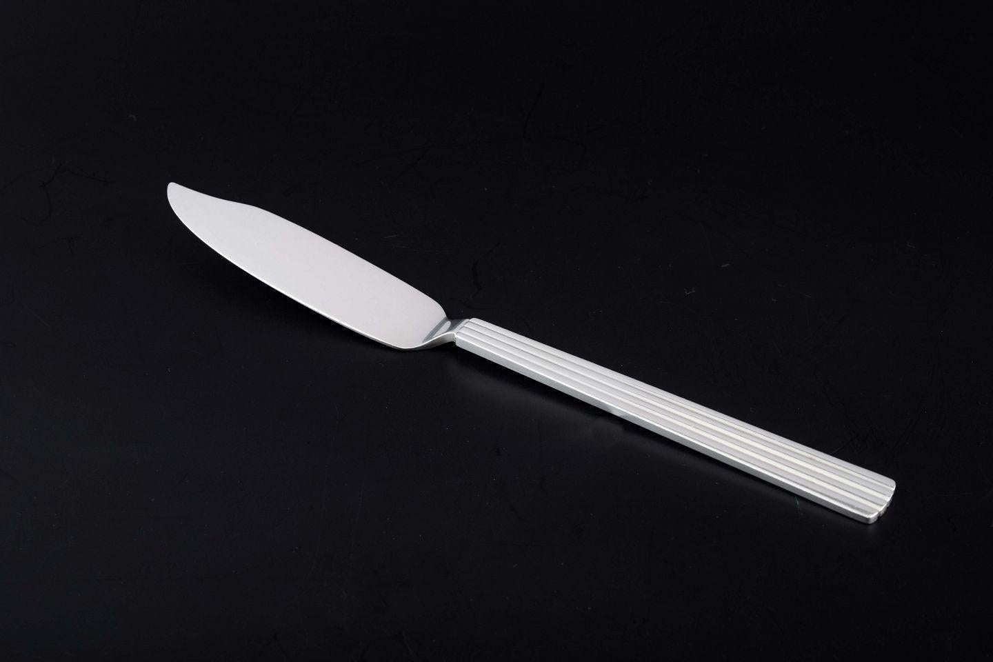 Georg Jensen, Denmark. Bernadotte pattern. Fish knife in sterling silver
