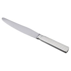 Georg Jensen, Danimarca. Bernadotte, coltello da pranzo in argento sterling.