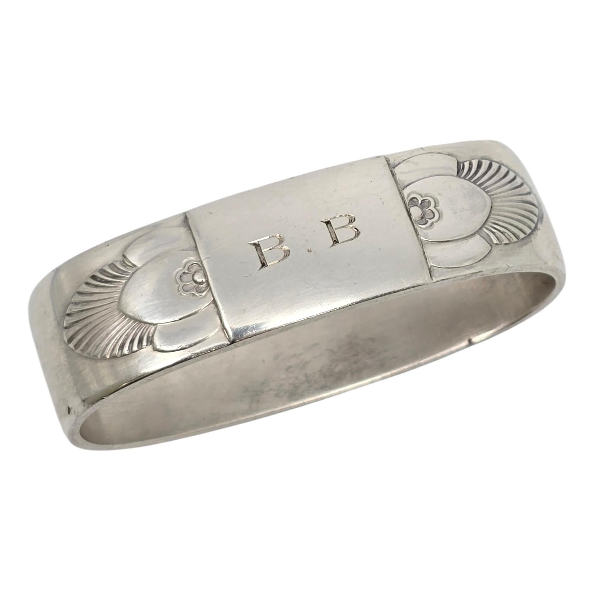 Georg Jensen Denmark Cactus - Portatovaglioli in argento 81A c/Mono #19423 in vendita 1
