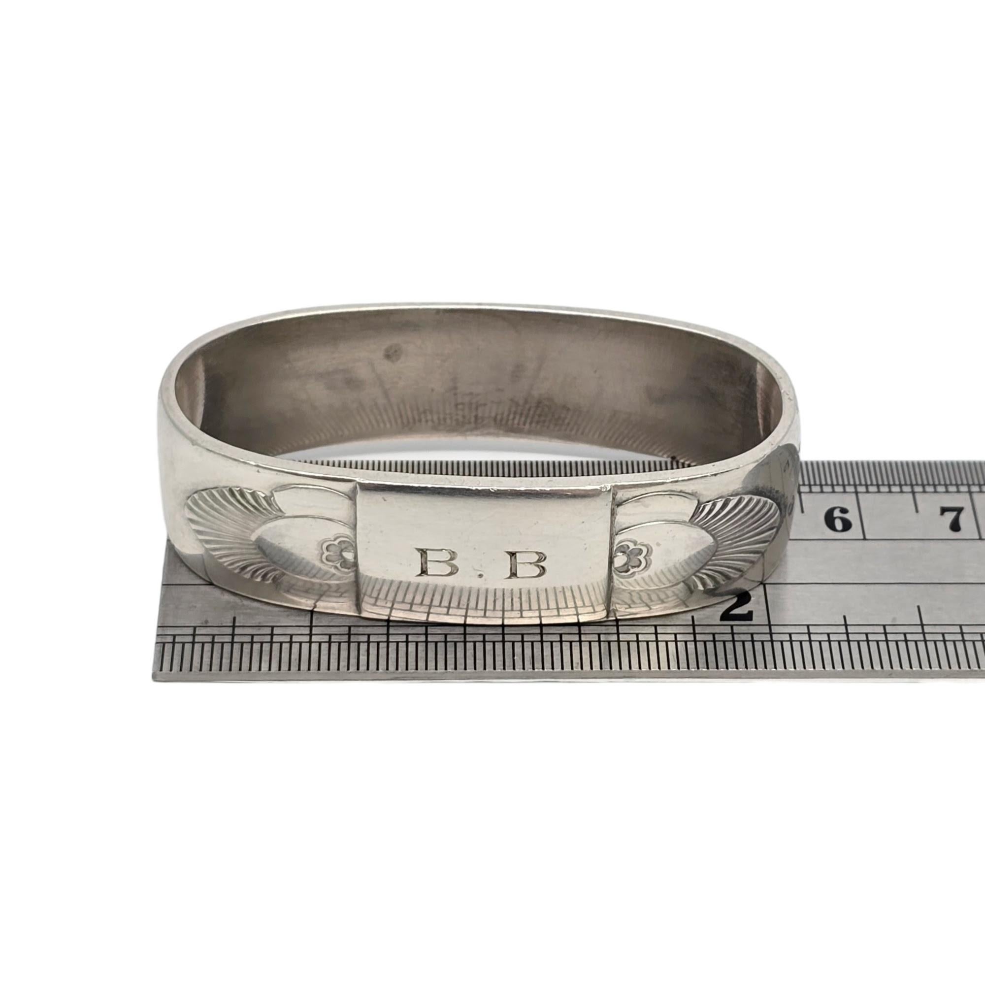 Georg Jensen Denmark Cactus - Portatovaglioli in argento 81A c/Mono #19423 in vendita 3