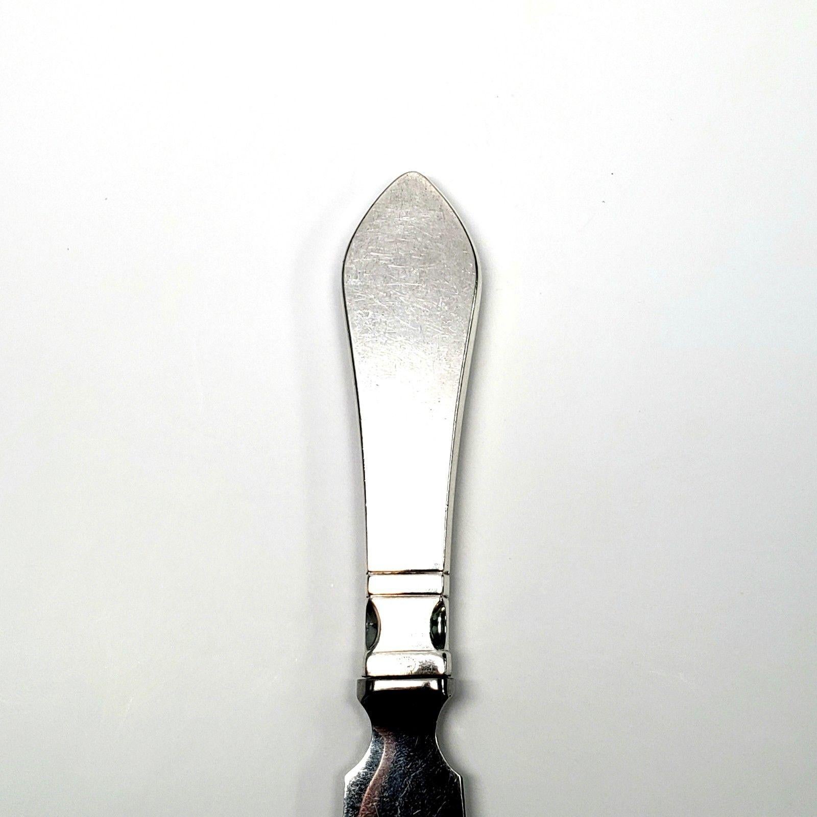 Georg Jensen Denmark Continental/Antik Pattern Sterling Silver Cake Knife 1