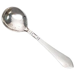 Georg Jensen Denmark Continental/Antik Pattern Sterling Silver Jam Spoon