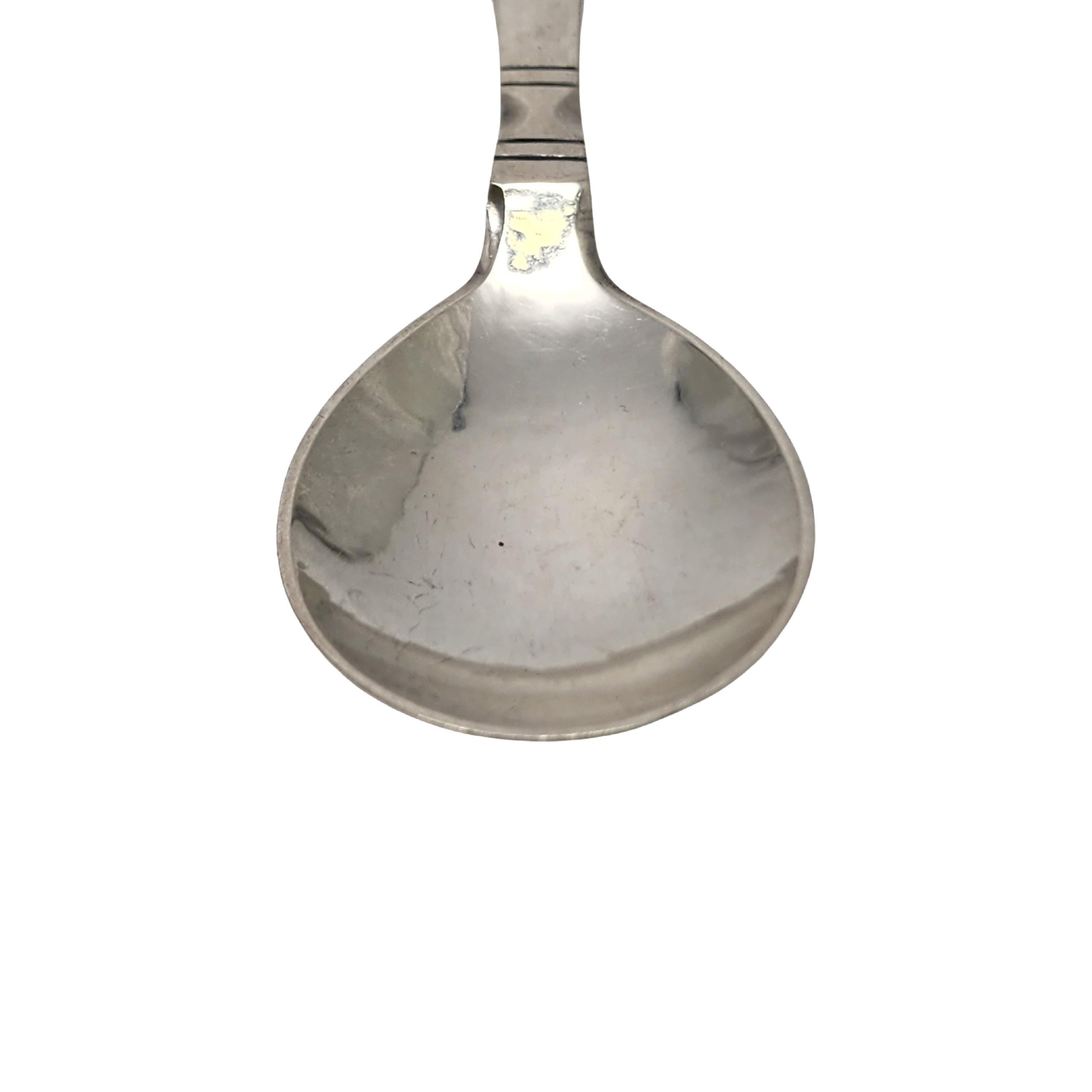 Georg Jensen Denmark Continental/Antik Sterling Silver Cucchiaio da zucchero #18326 in vendita 1