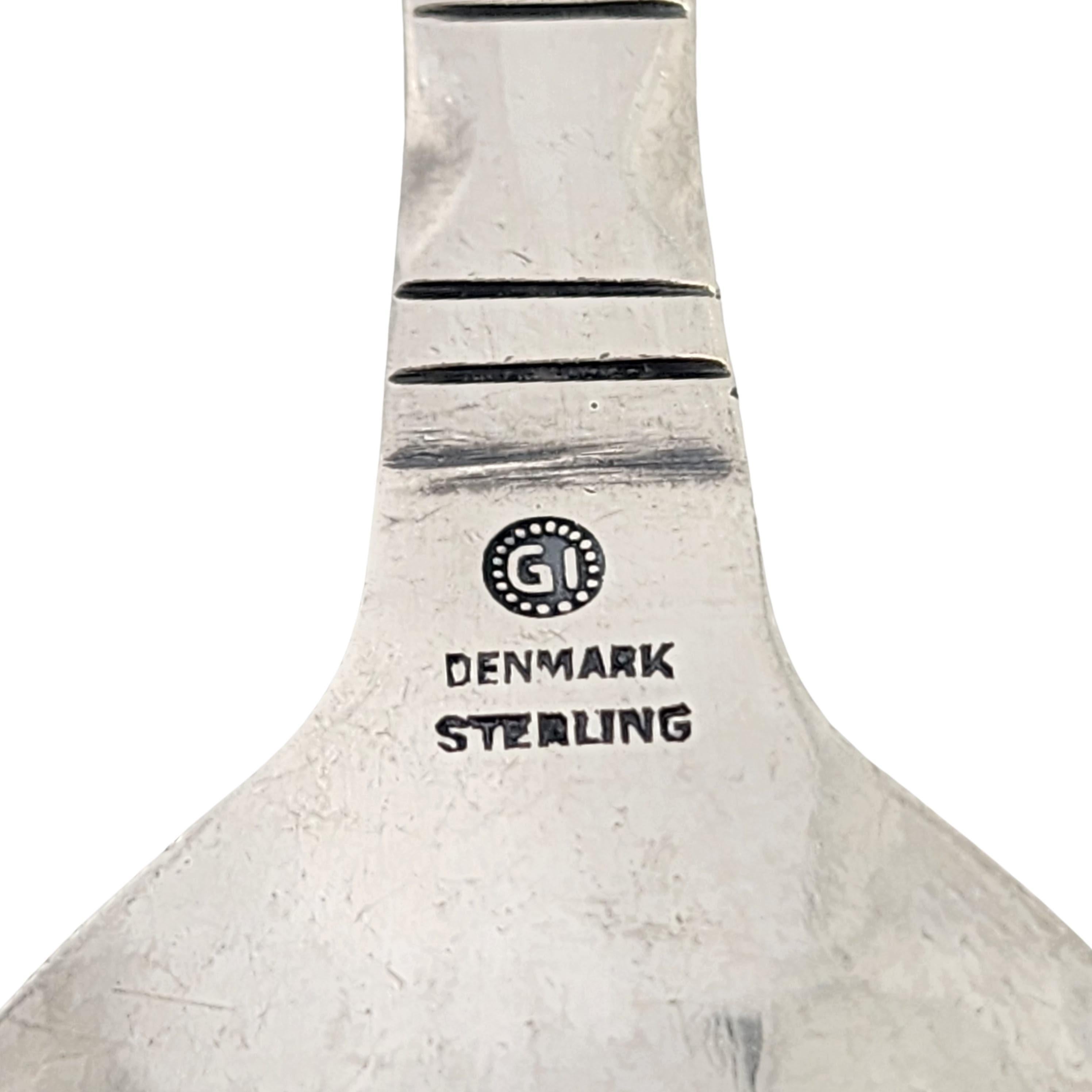 Georg Jensen Denmark Continental/Antik Sterling Silver Cucchiaio da zucchero #18326 in vendita 4