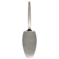 Georg Jensen Denmark Cypress Sterling Silver Handle Warm Pie Server 7.25" #18625