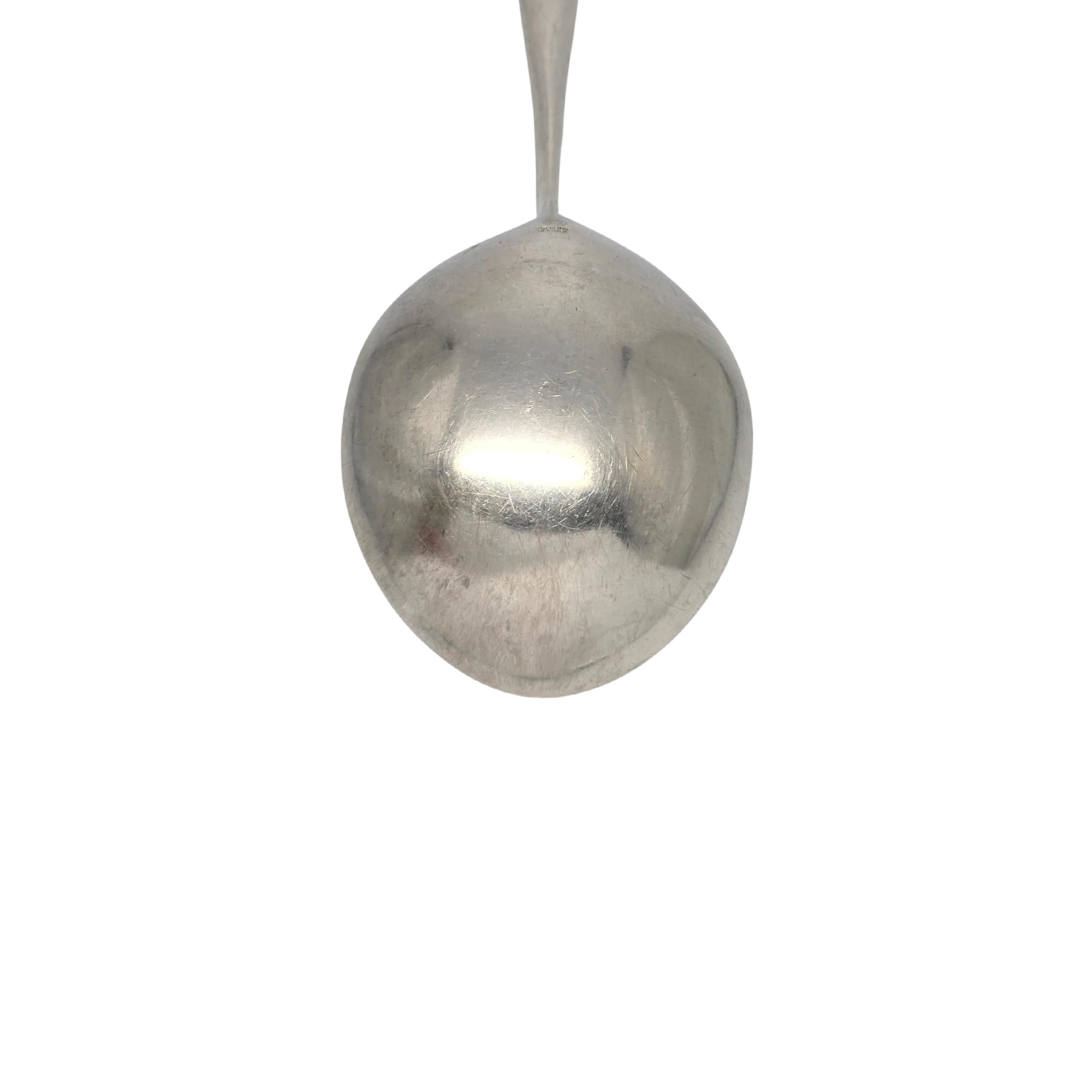 Cucchiaio da portata grande in argento sterling Georg Jensen Denmark Cypress 9 3/4