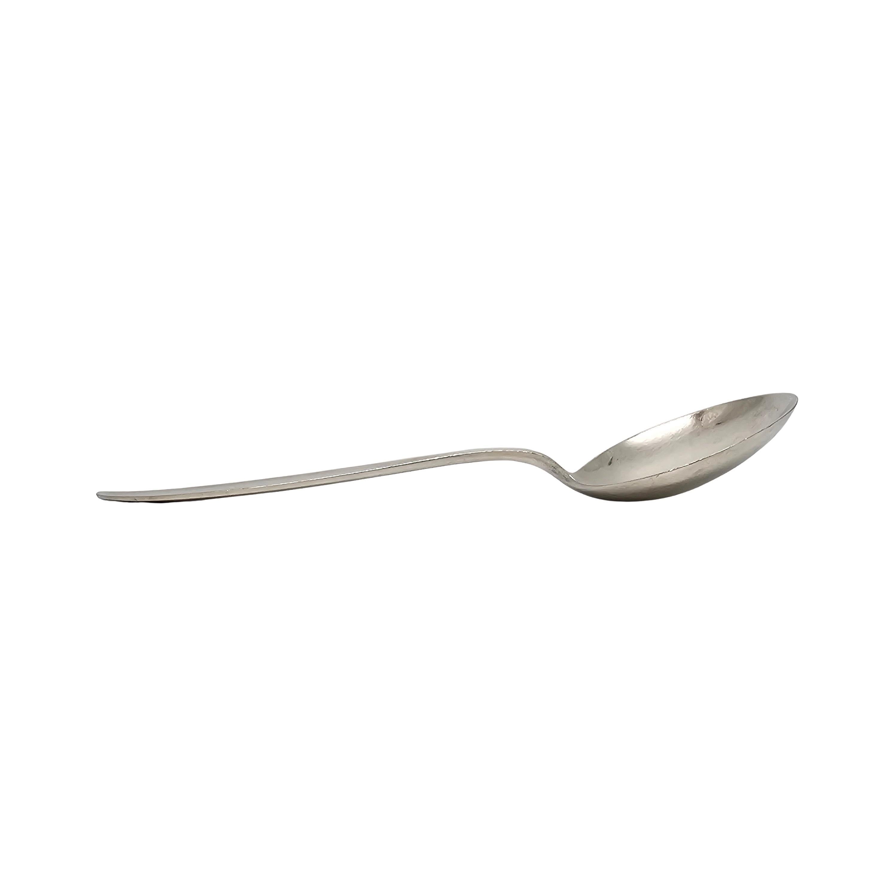Georg Jensen Denmark Cypress Sterling Silver Piccolo Cucchiaio da portata 8 1/2