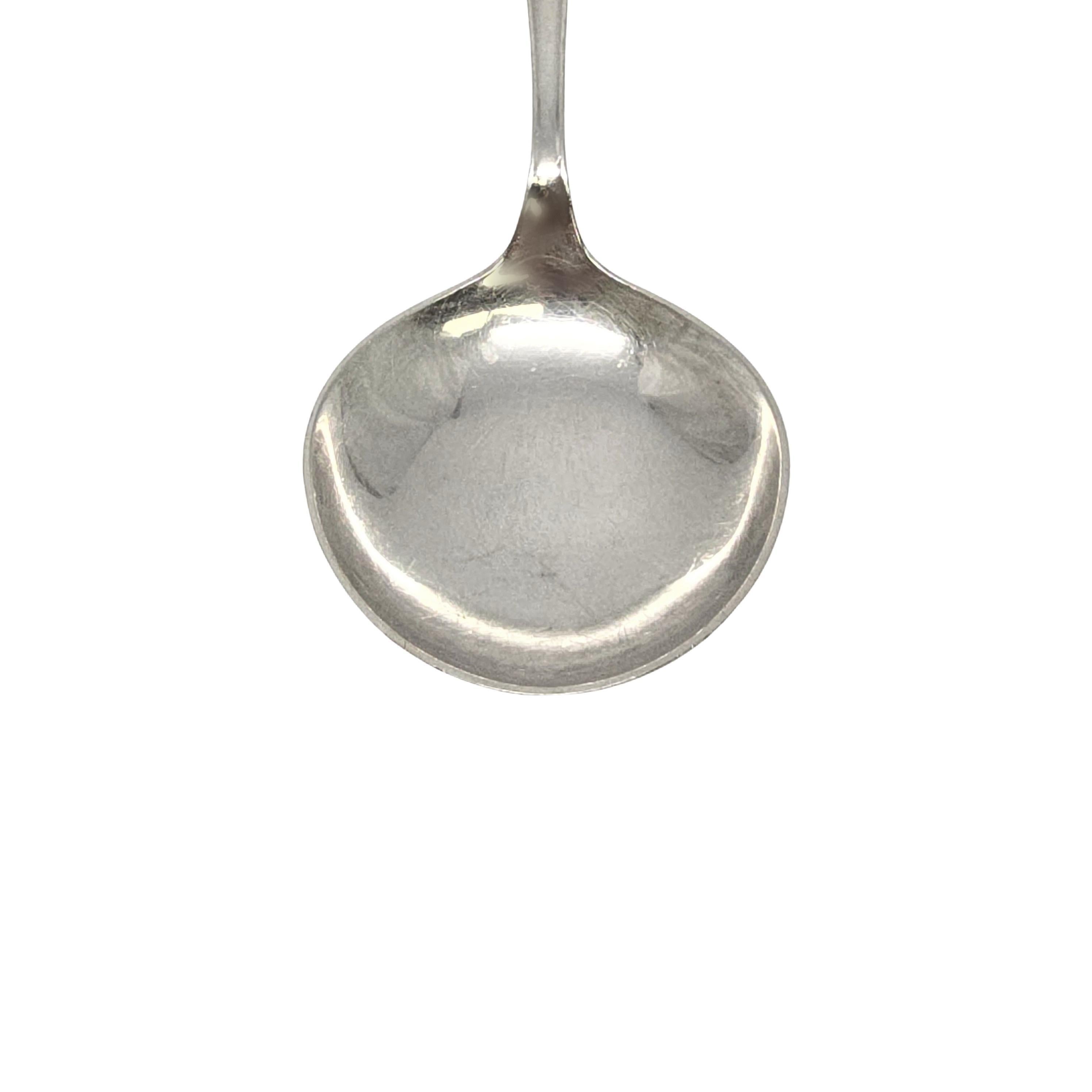 Georg Jensen Denmark Cypress Sterling Silver Piccolo Cucchiaio da portata 8 1/2