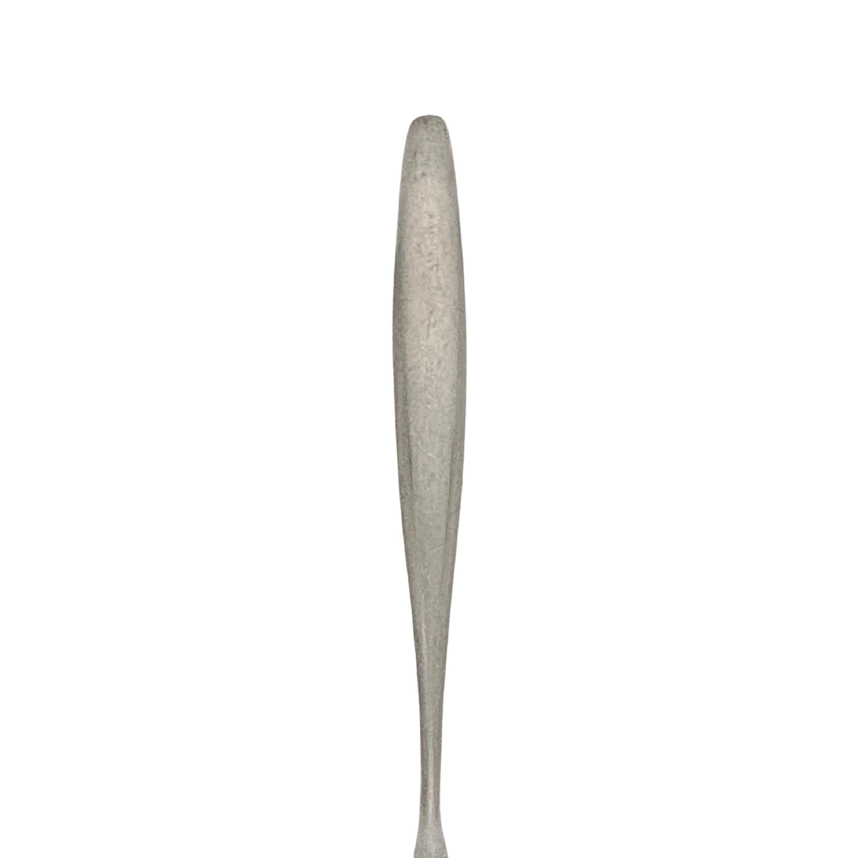 Georg Jensen Denmark Cypress Sterling Silver Piccolo Cucchiaio da portata 8 1/2