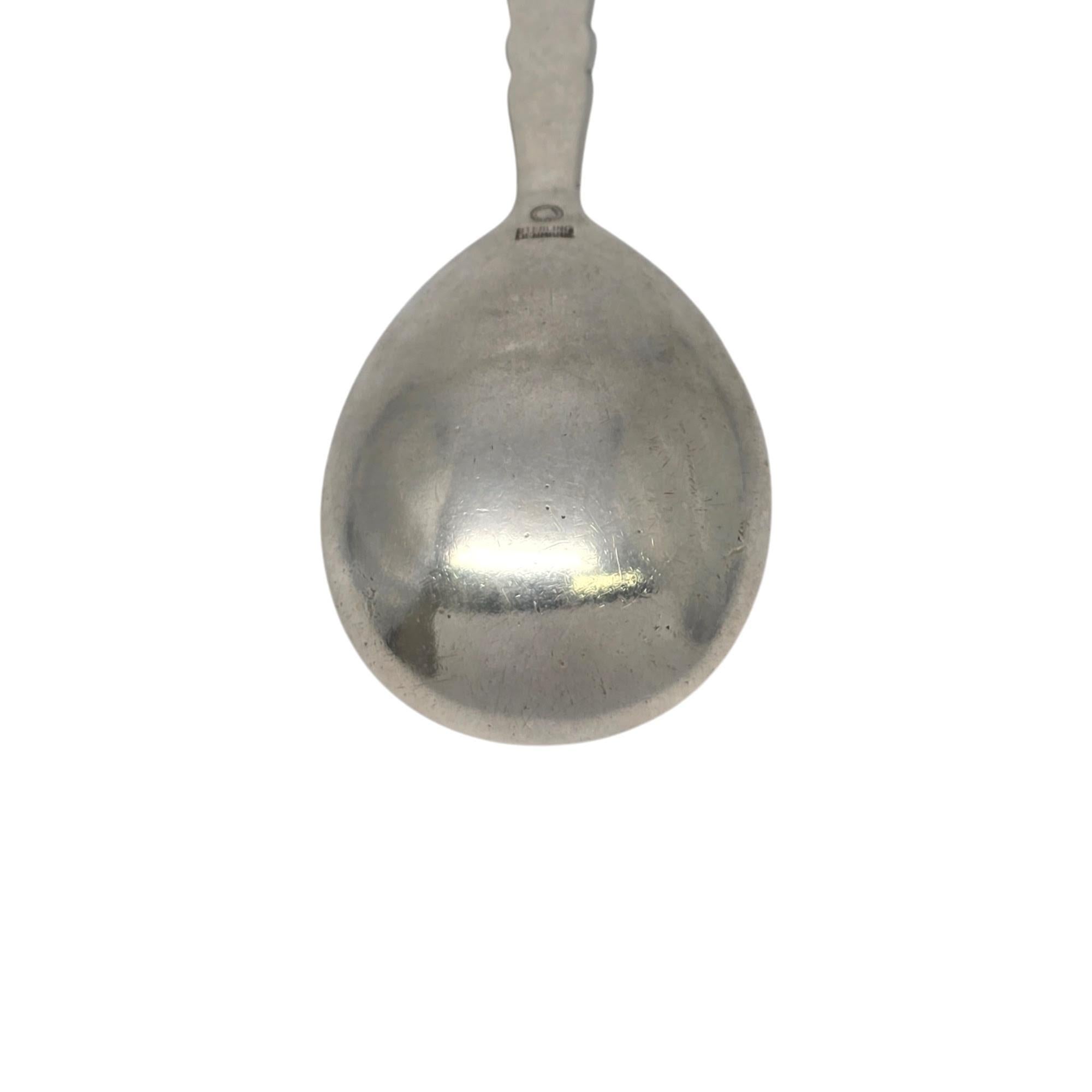 Georg Jensen Denmark, Caddy/Cucchiaio da zucchero in argento fucsia #19468 in vendita 2