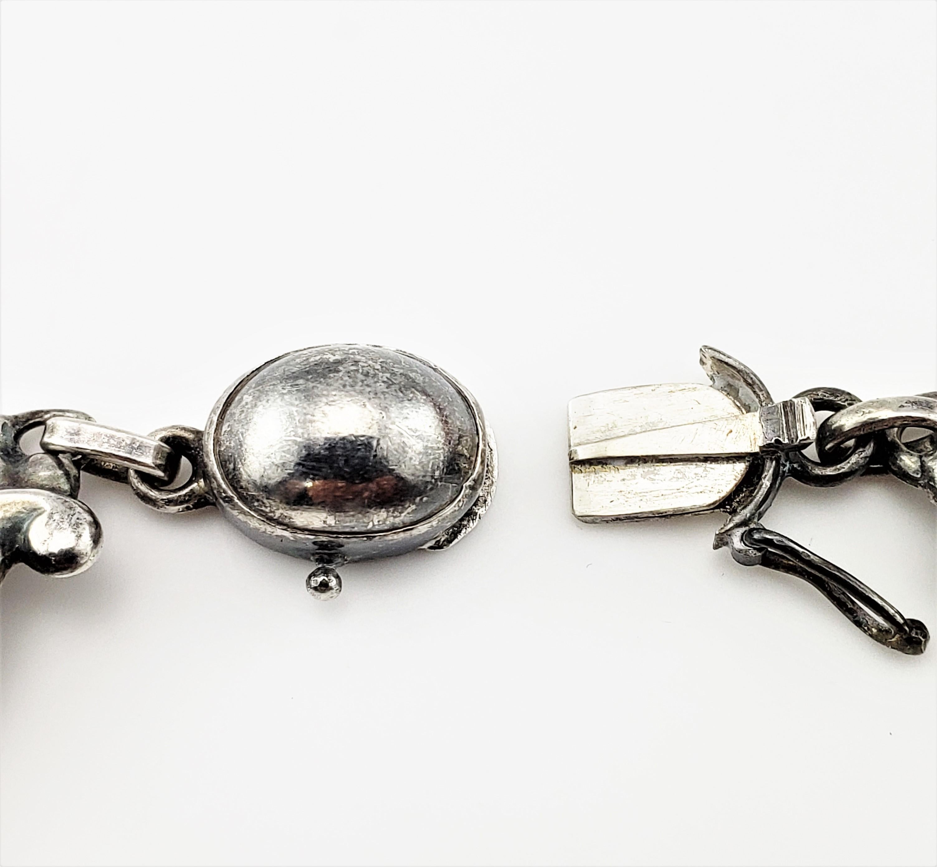 Georg Jensen Denmark Sterling Silver #11 Moonlight Blossom Bracelet For ...