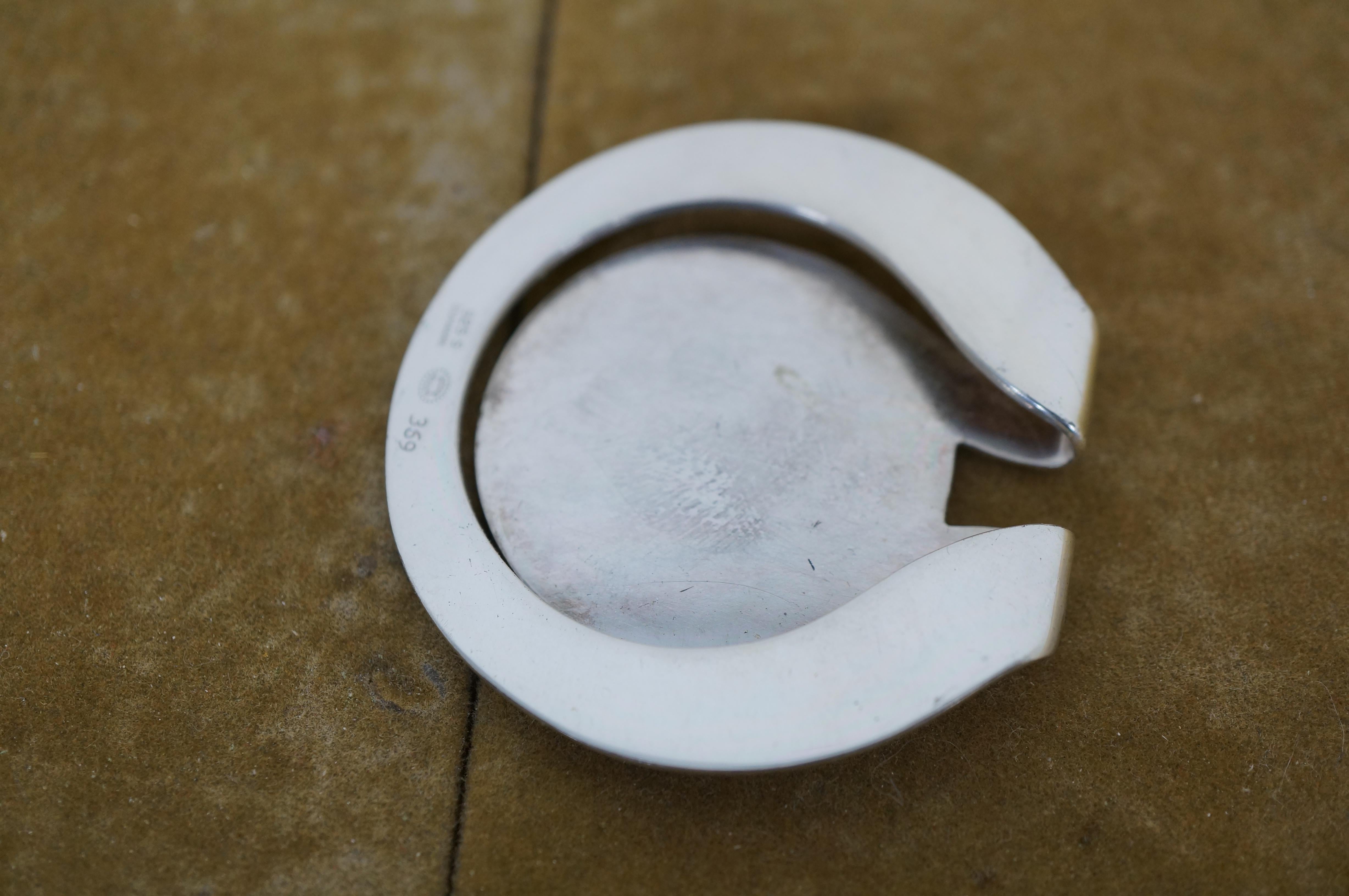 Fermasoldi Georg Jensen Denmark in argento sterling 925 #369 in vendita 4
