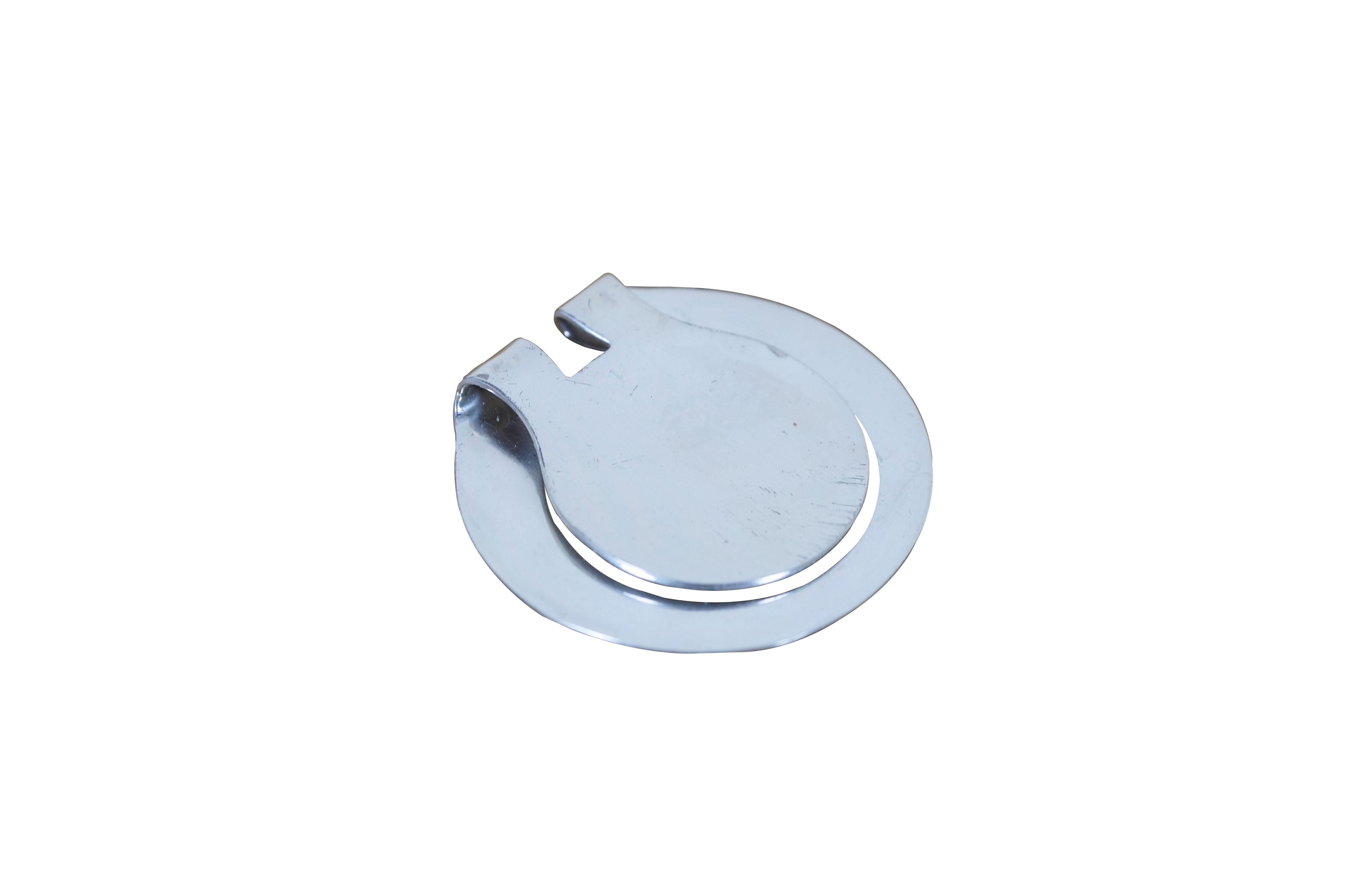 Moderno Fermasoldi Georg Jensen Denmark in argento sterling 925 #369 in vendita