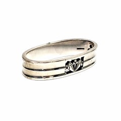 Georg Jensen Denmark Sterling Silver Acanthus Napkin Ring