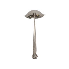 Georg Jensen, Dänemark, Eichel-Soßenkelle aus Sterlingsilber