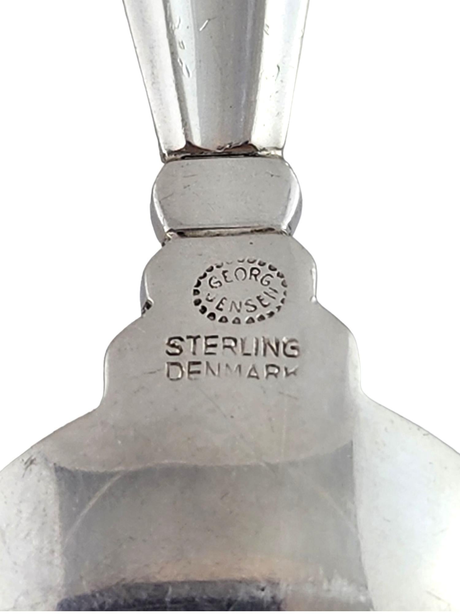 Georg Jensen Denmark Sterling Silver Acorn Sugar Shovel #18391 For Sale 3