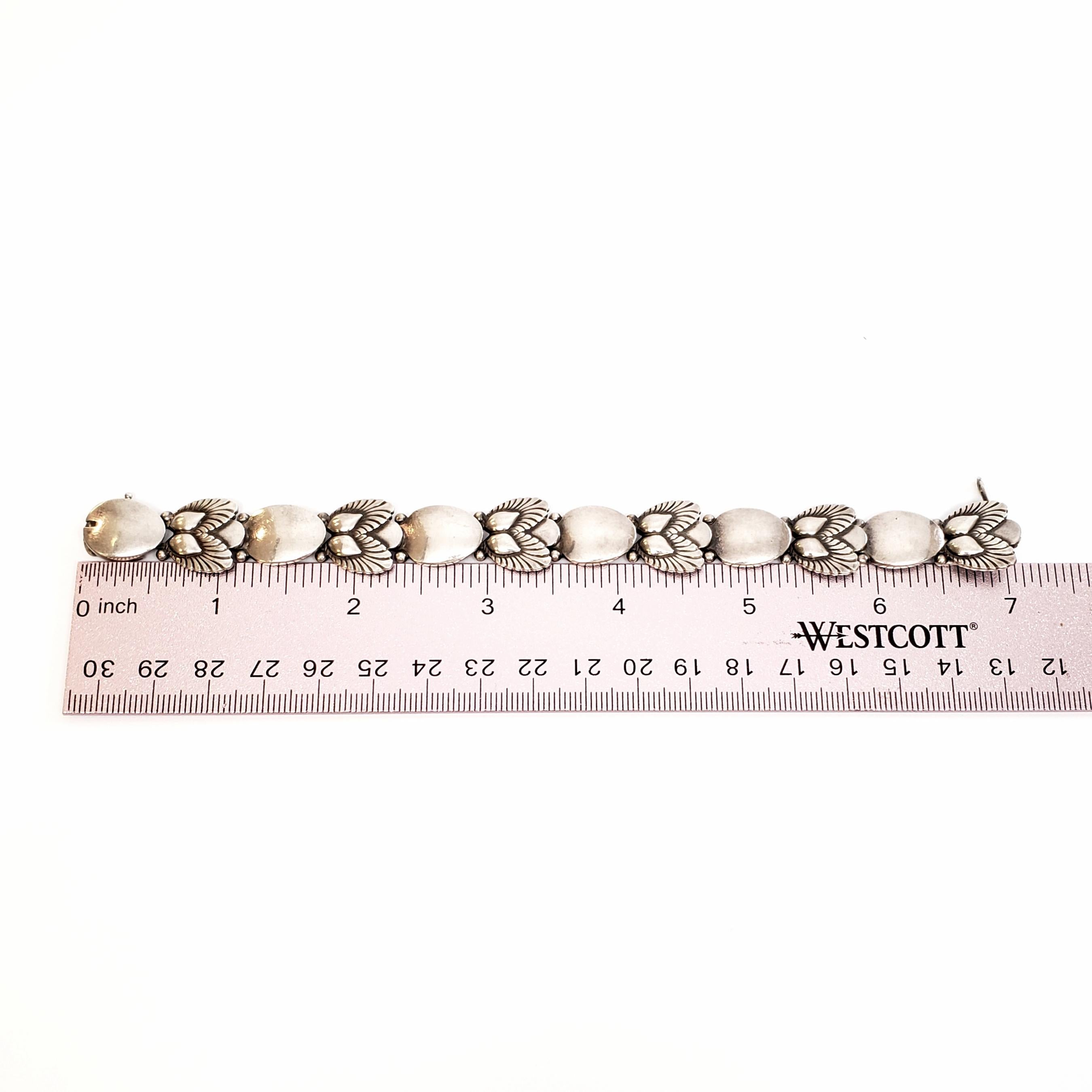 Georg Jensen Denmark Sterling Silver Bittersweet Bracelet 94B 4