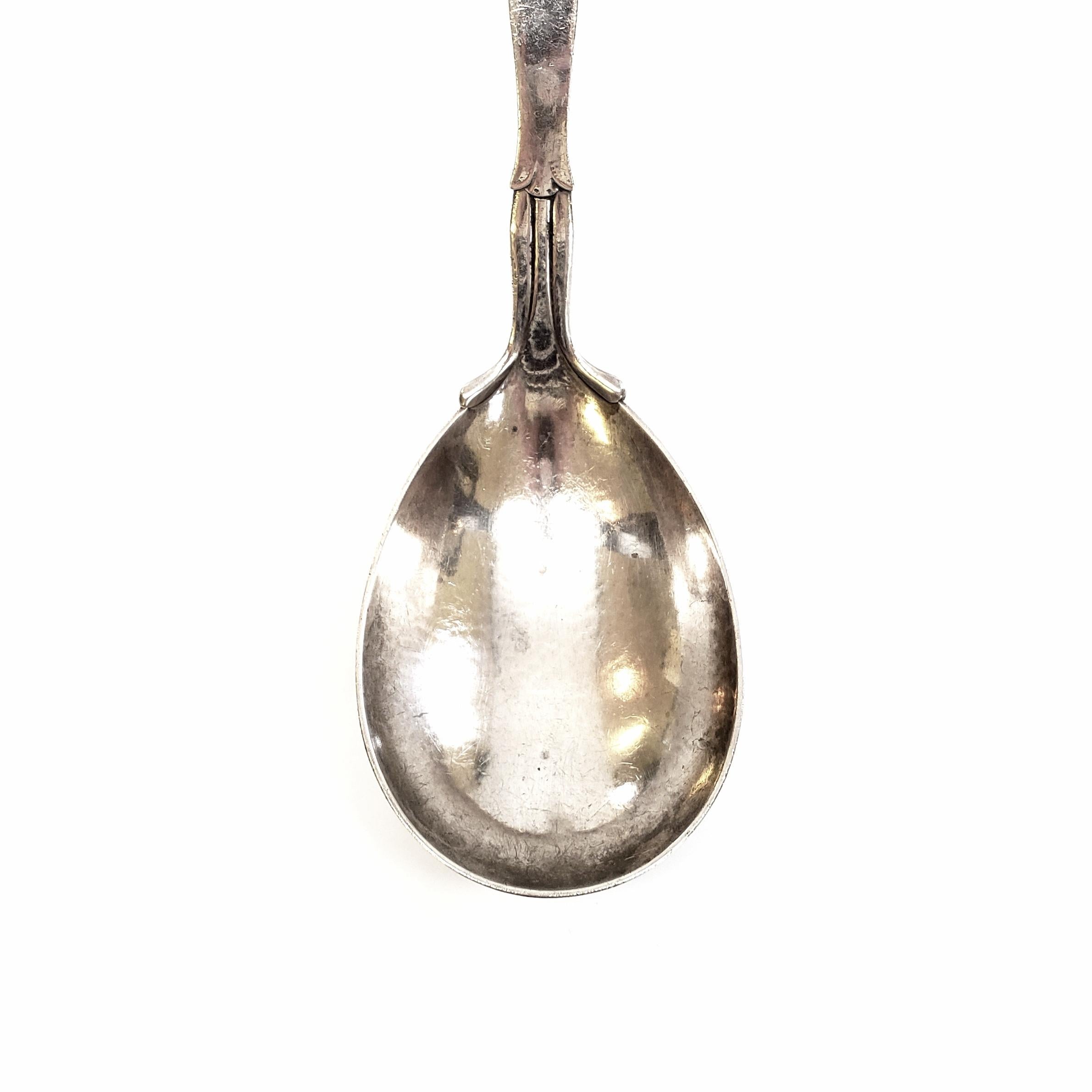 Georg Jensen Denmark Sterling Silver Blossom Ladle In Good Condition In Washington Depot, CT