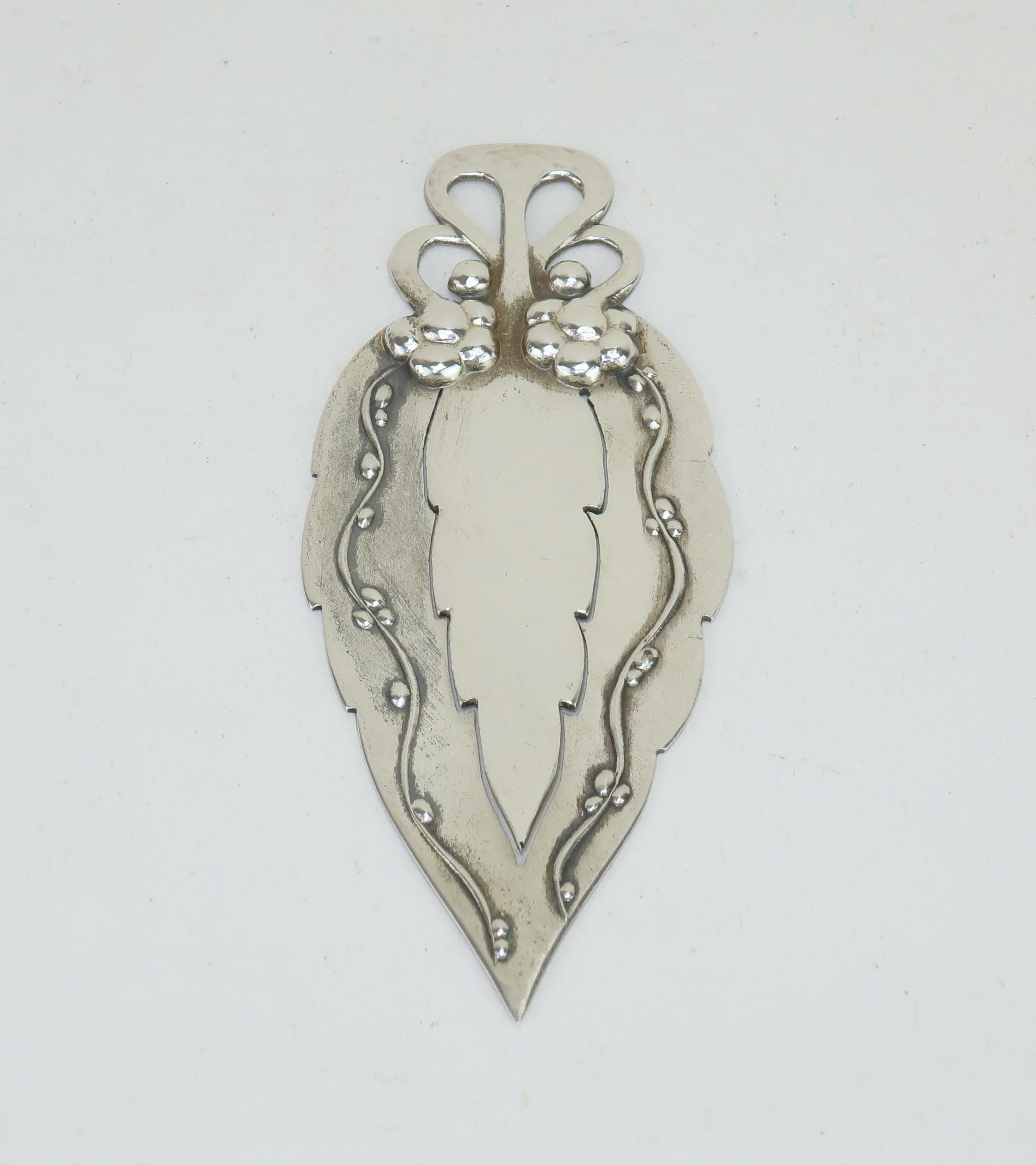 GEORG JENSEN Dänemark Sterlingsilber-Tablett, 1940er Jahre im Zustand „Gut“ im Angebot in Atlanta, GA