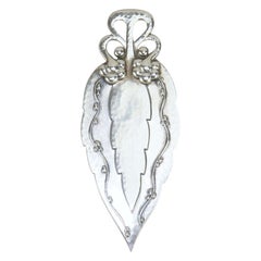 GEORG JENSEN Denmark Sterling Silver Bookmark, 1940's
