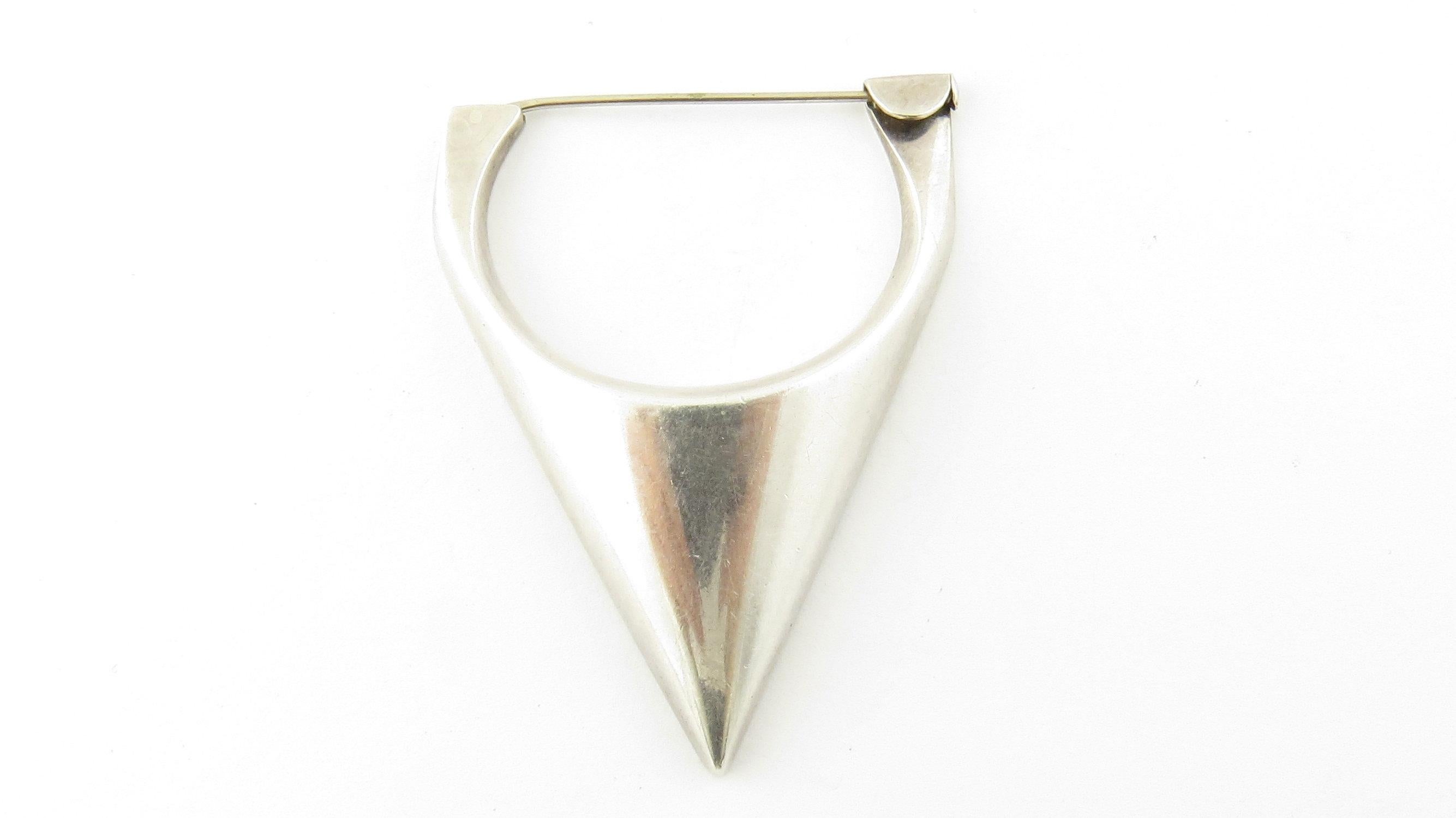 Georg Jensen Denmark Sterling Silver Brooch/Pin # 326 In Good Condition In Washington Depot, CT