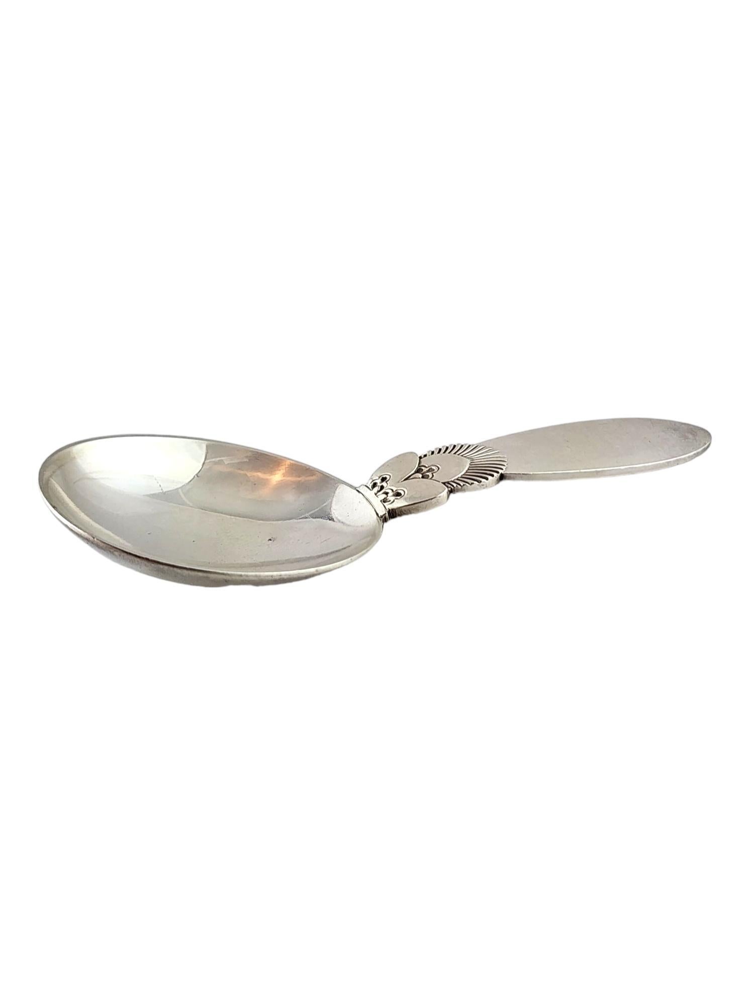 Georg Jensen Denmark Sterling Silver Cactus Sugar Spoon

This gorgeous sterling silver spoon by Georg Jensen (Denmark) was crafted from sterling silver in the beautiful cactus pattern!

Approximate measurements-
Length: 3 7/8