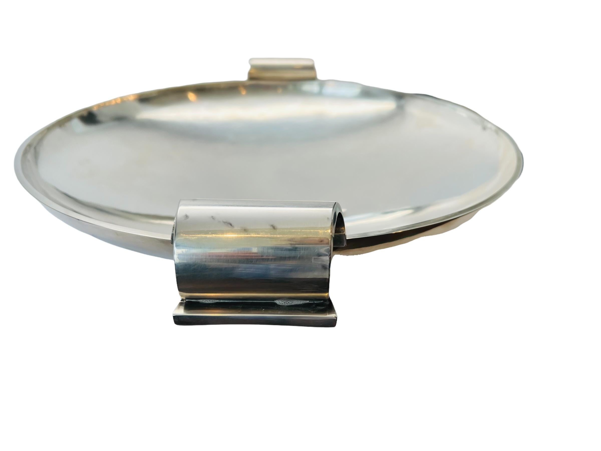 Ciotola centrotavola in argento sterling 752B di Georg Jensen Denmark by Harald Nielsen in vendita 8
