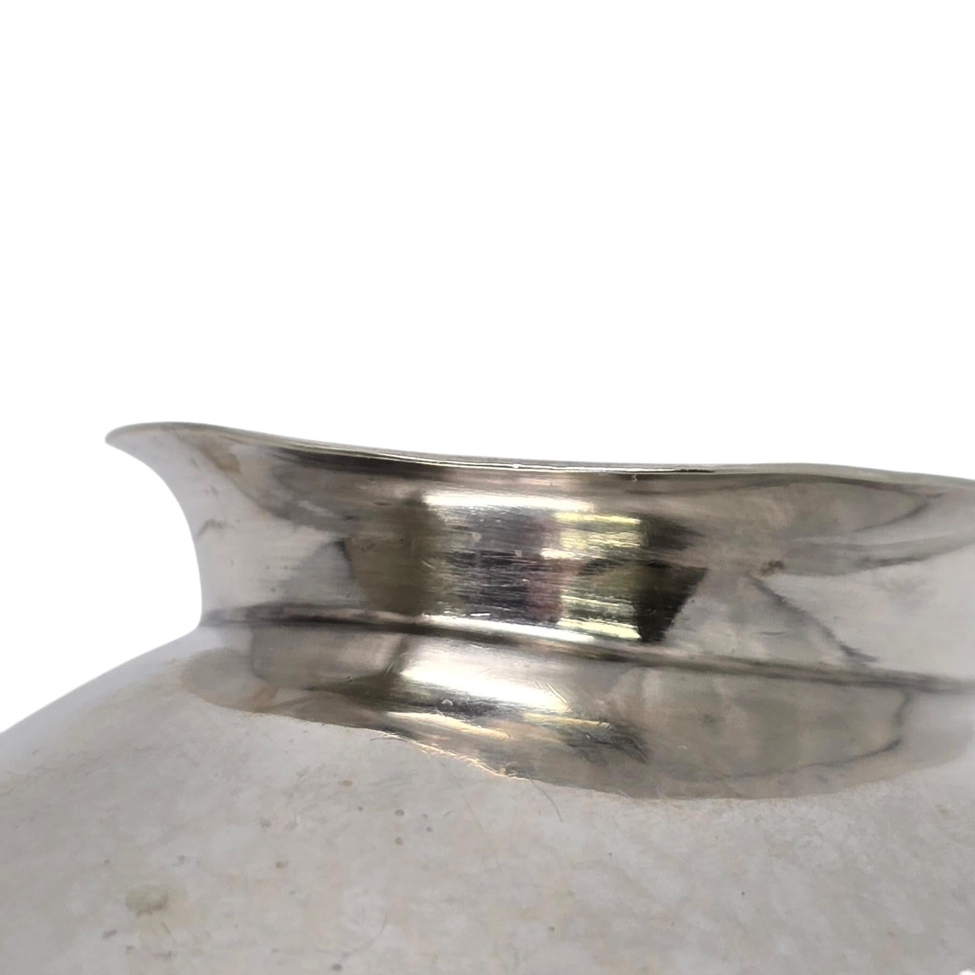 Georg Jensen Denmark Piatto da zucchero in argento martellato 568C #19416 in vendita 3