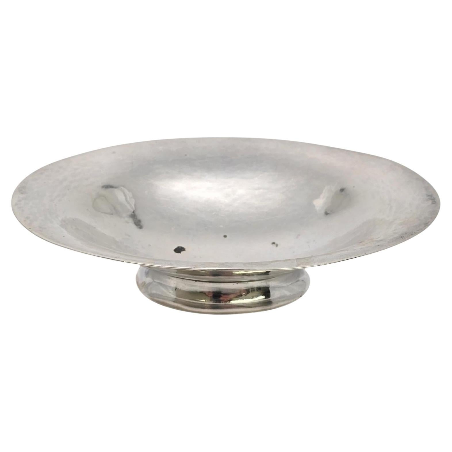 Georg Jensen Denmark Sterling Silver Hammered Sugar Dish 568C #19416