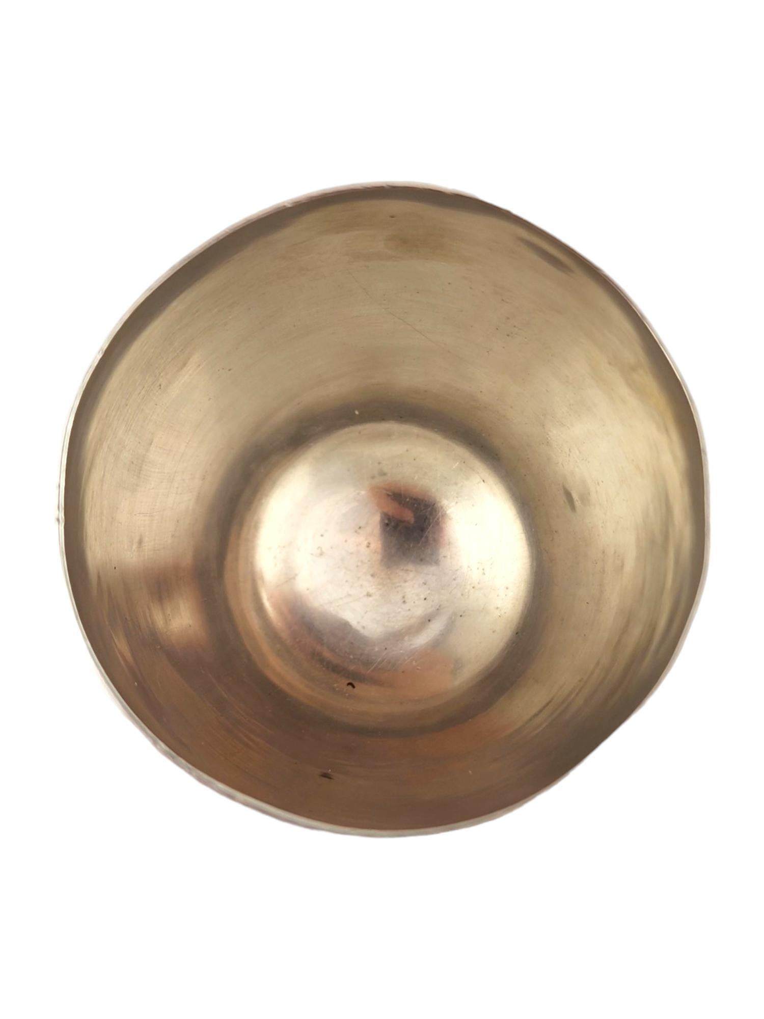 Georg Jensen Denmark Coppa da vino in argento martellato #222 #18392 in vendita 1