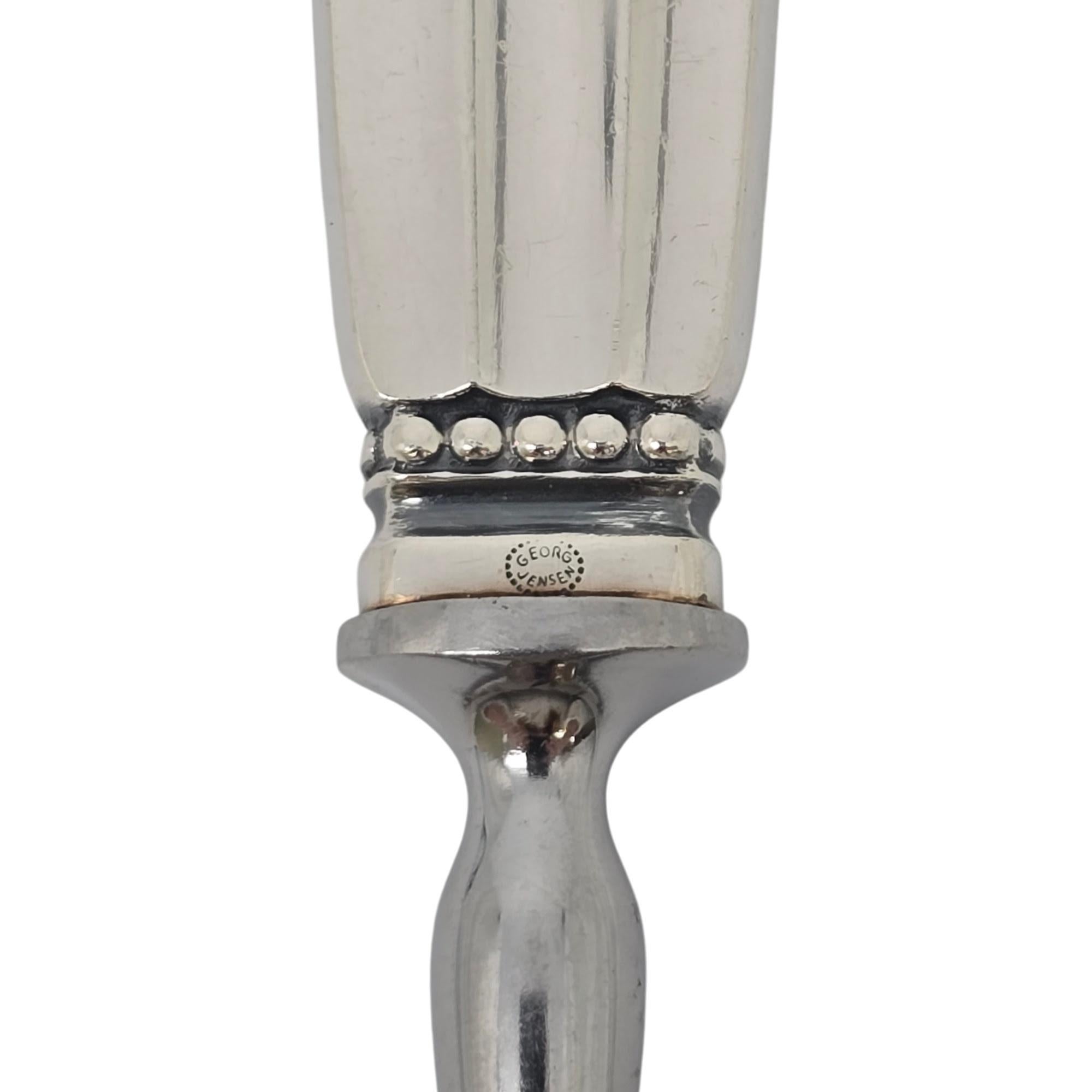 Georg Jensen Denmark Manico in argento sterling Ghiandaia Formaggiera #21189 in vendita 3