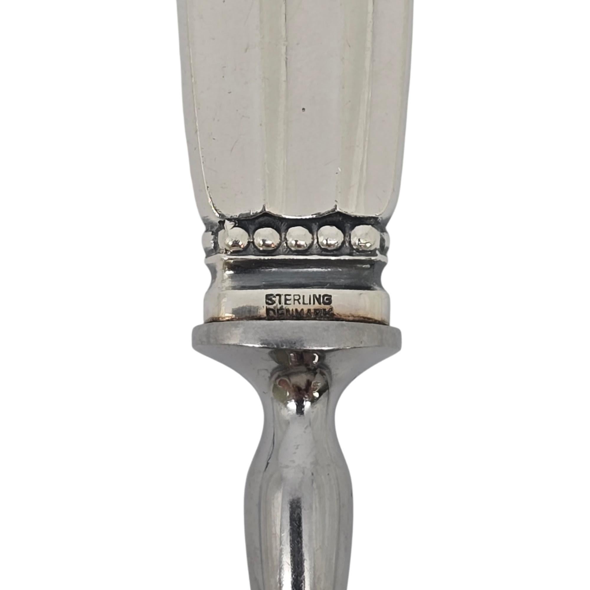 Georg Jensen Denmark Manico in argento sterling Ghiandaia Formaggiera #21189 in vendita 4