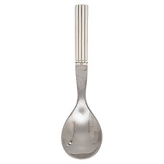 Georg Jensen Denmark Sterling Silver Handle Bernadotte Egg Spoon #14893