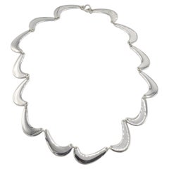 Georg Jensen Dänemark Sterlingsilber Nanna Ditzel 276 Halskette Station Halskette