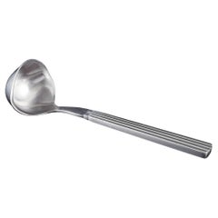 Georg Jensen, Denmark. Sterling silver sauce ladle in Bernadotte pattern.