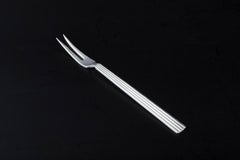 Georg Jensen, Denmark. Sterling silver serving fork in Bernadotte pattern